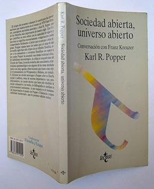 Imagen del vendedor de Sociedad Abierta, Universo Abierto : Conversacin con Franz Kreuzer a la venta por La Social. Galera y Libros