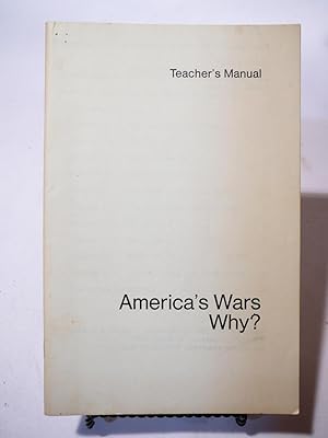 Seller image for America's Wars--Why? (Contemporary Concerns) for sale by Prestonshire Books, IOBA