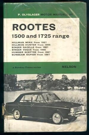 Rootes 1500 and 1725 Range : Motor Manual 86