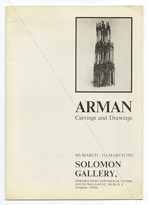 ARMAN. Carvings and Drawings.