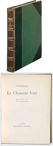 Image du vendeur pour Le Chasseur Vert mis en vente par Between the Covers-Rare Books, Inc. ABAA