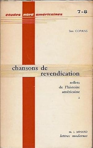 Imagen del vendedor de Chansons de Revendication__Reflets de l'Histoire Americaine 1 (3-4) 2 (7-8) (2 volumes) a la venta por San Francisco Book Company