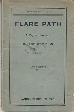 Image du vendeur pour Flare Path, A Play in Three Acts mis en vente par Riverwash Books (IOBA)