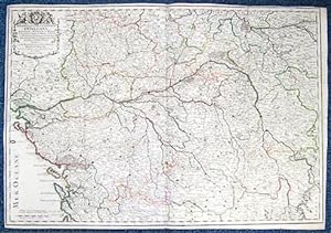 Le Gouvernement Général d'Orléans [ Carte ] qui comprend l'Orléanois, le Blaisois, la Touraine, l...