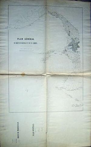 Plan Général du Golfe de Marseille et de ses abords. [ carte au 1 / 30 000e ]