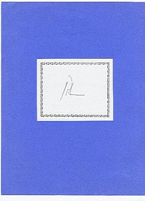 SIGNED BOOKPLATE/AUTOGRAPH car by author GEORGE PELECANOS