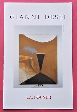 Gianni Dessi: March 17 - April 15, 1989 (Art Exhibition Program and Reception Invitation)