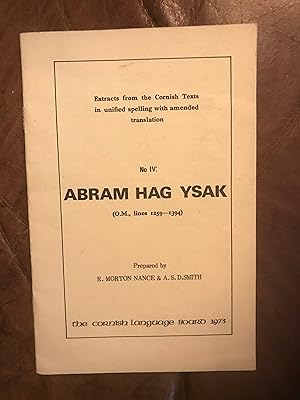 Seller image for Abram Hag Ysak Abraham And Isaac for sale by Three Geese in Flight Celtic Books