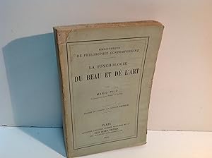 Seller image for LA PSYCHOLOGIE DU BEAU ET DE L'ART PILO MARIO 1895 for sale by LIBRERIA ANTICUARIA SANZ