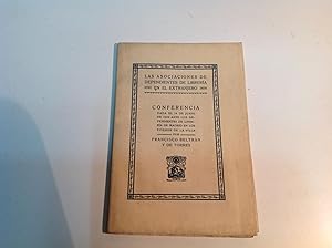 Imagen del vendedor de LAS ASOCIACIONES DE DEPENDIENTES DE LIBRERA EN EL EXTRANJERO BELTRAN Y DE TORRES FRANCISCO 1908 a la venta por LIBRERIA ANTICUARIA SANZ