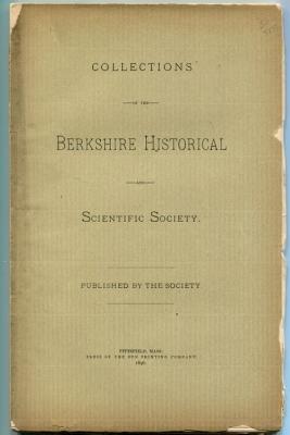 Collections of the Berkshire Historical and Scientific Society