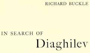 Bild des Verkufers fr In Search Of Diaghilev zum Verkauf von Books Tell You Why  -  ABAA/ILAB