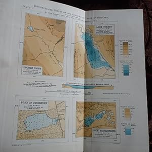 MAP OF THE LOCHAN UAINE, LOCH TURRET, POND OF DRUMMOND AND LOCH MONZIEVAIRD ( TAY BASIN) from the...