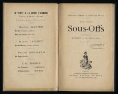 Seller image for Les Vrais Sous-Offs Rponse  M. Descaves for sale by Librairie Faustroll