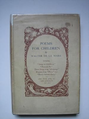 Image du vendeur pour Poems for Children mis en vente par Tiger books