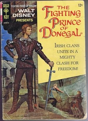 Immagine del venditore per the FIGHTING PRINCE OF DONEGAL {WALT DISNEY Presents.} #10193-701 (Original title Red Hugh, Prince of Donegal) IRISH CLANS unite in a mighty Clash for Freedom - The Fighting IRISH; the Story of Red Hugh O'Donnell; Peter McEnery stars as Hugh); venduto da Comic World