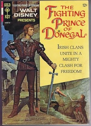 Immagine del venditore per the FIGHTING PRINCE OF DONEGAL {WALT DISNEY Presents.} #10193-701 (Original title Red Hugh, Prince of Donegal) IRISH CLANS unite in a mighty Clash for Freedom - The Fighting IRISH; the Story of Red Hugh O'Donnell; Peter McEnery stars as Hugh); venduto da Comic World