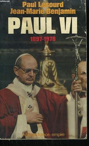 Seller image for PAUL VI. 1897 - 1978. for sale by Le-Livre