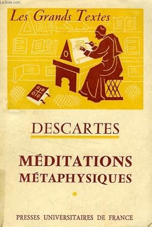 Seller image for LES MEDITATIONS METAPHYSIQUES for sale by Le-Livre