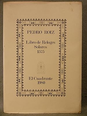 Imagen del vendedor de LIBRO DE RELOGES SOLARES, 1575. a la venta por Auca Llibres Antics / Yara Prez Jorques