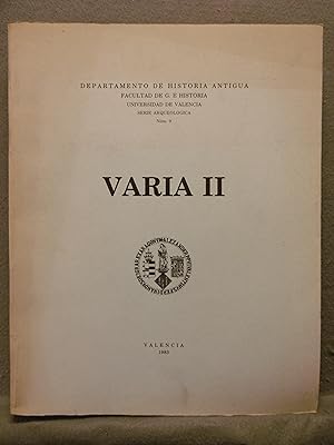 VARIA II. COVA DE LES MARAVELLES; POBLADO DE LA COVA ROJA Y OTROS.