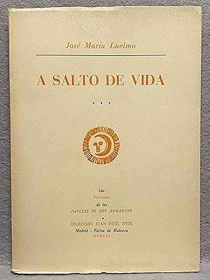 Immagine del venditore per A SALTO DE VIDA. venduto da Auca Llibres Antics / Yara Prez Jorques