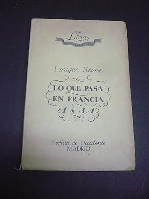 LO QUE PASA EN FRANCIA (1831-1832) .