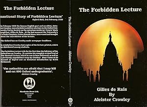 Immagine del venditore per The Forbidden Lecture: Dustwrapper Only venduto da Occultique