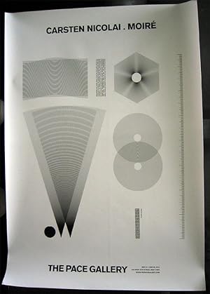 Seller image for Moire (offset poster by Carsten Nicolai) for sale by DR Fine Arts