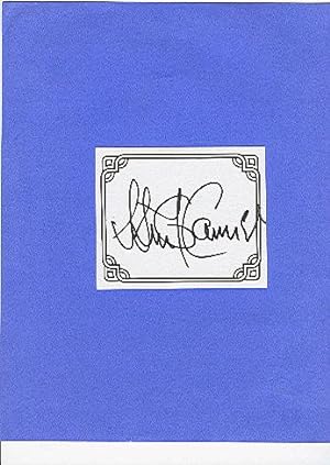 **SIGNED BOOKPLATES/AUTOGRAPHS by author STEPHEN J CANNELL**