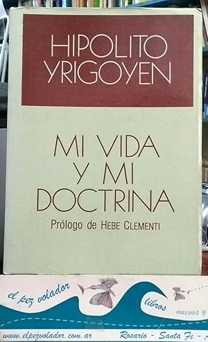 Imagen del vendedor de MI VIDA Y MI DOCTRINA a la venta por Librera El Pez Volador