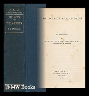 Immagine del venditore per The Acts of the Apostles : an Exposition / by Richard Belward Rackham venduto da MW Books