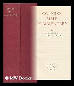 Seller image for Concise Bible Commentary for sale by MW Books