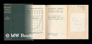 Seller image for Insurance Versus Poverty. by L. G. Chiozza Money. with an Introduction by the Right Hon. D. Lloyd George for sale by MW Books