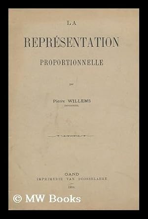 Immagine del venditore per La Representation Proportionnelle Et Son Application Aux Elections Legislatives Du 14 Octobre 1894 venduto da MW Books