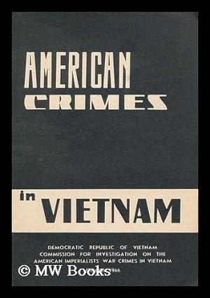 Seller image for American Crimes in Vietnam for sale by MW Books