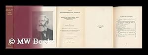 Seller image for Some of the Philosophical Essays on Socialism and Science, Religion, Ethics, Critique-Of-Reason and the World-At-Large, by Joseph Dietzgen. Tr. by M. Beer and Th. Rothstein, with a Biographical Sketch and Some Introductory Remarks by Eugene Dietzgen. . .tr. by Ernest Untermann. Ed. by Eugene Dietzgen and Joseph Dietzgen, Jr. for sale by MW Books