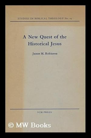 Seller image for A New Quest for the Historical Jesus for sale by MW Books