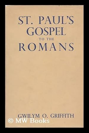 Seller image for St. Paul's Gospel to the Romans for sale by MW Books