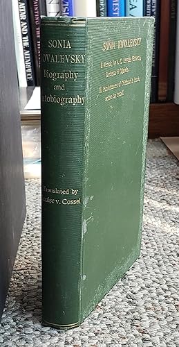 Imagen del vendedor de Biography and Autobiography. I. Memoir by A. C. Leffler (Edgren). II. Reminiscences of Childhood. Written by Herself. Translated into English by Louise Von Cossel. a la venta por Ted Kottler, Bookseller