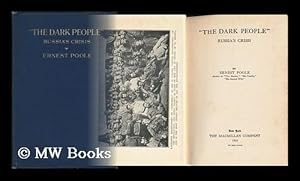 Imagen del vendedor de The Dark People", Russia's Crisis, by Ernest Poole a la venta por MW Books Ltd.