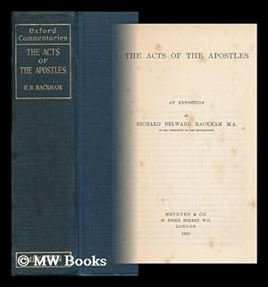Immagine del venditore per The Acts of the Apostles : an Exposition / by Richard Belward Rackham venduto da MW Books Ltd.
