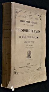 Imagen del vendedor de Bibliographie de l'histoire de Paris pendant la Rvolution Franaise, tome troisime : assemble constituante (troisime partie) a la venta por Abraxas-libris