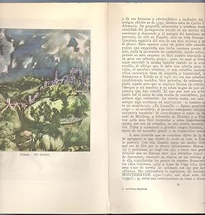 Seller image for NOVELISTAS ESPAOLES - CON 8 LAMINAS EN COLOR Y 24 GRABADOS EN NEGRO - for sale by Libreria 7 Soles