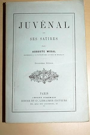 Seller image for JUVENAL ET SATIRES for sale by Librairie RAIMOND