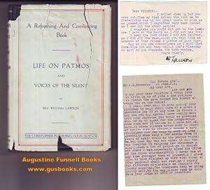 Immagine del venditore per LIFE ON PATMOS and Voices of the Silent (signed letter laid in) venduto da Augustine Funnell Books