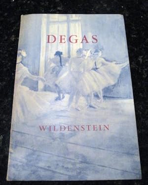 Degas Loan Exhibition 1960 Wildenstein [Paperback]