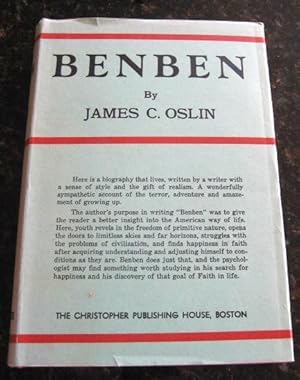 Benben James Oslin Signed San Antonio [Hardcover] by Oslin, James C