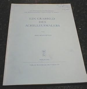 Seller image for Ein Grabbild Des Achilleusmalers Wehgartner 1985 Signed [Paperback] for sale by Hill Country Books