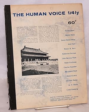 Seller image for The human voice quarterly; vol. 2, no. 1 (Feb. 1966) for sale by Bolerium Books Inc.